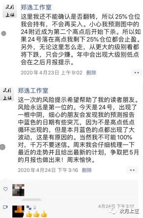 4月预测与交易回顾